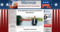 Desktop Screenshot of monroectgop.com